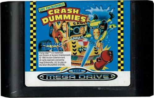 The Incredible Crash Dummies (losse cassette) (Sega MegaD..., Spelcomputers en Games, Games | Sega, Gebruikt, Verzenden