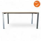 Ahrend 700 - 4 poots tafel - Zilvergrijs onderstel - 160x..., Vergader- of Presentatieruimte, Ophalen of Verzenden, Gebruikt, Tafel