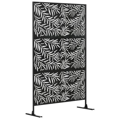 TRUUSK Privacyscherm Weerbestendig Staal 122cm X 45cm X 198c, Tuin en Terras, Parasols, Nieuw, Verzenden