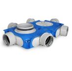 Vent-Axia Uniflexplus + instortverdeler 6x, Verzenden, Nieuw