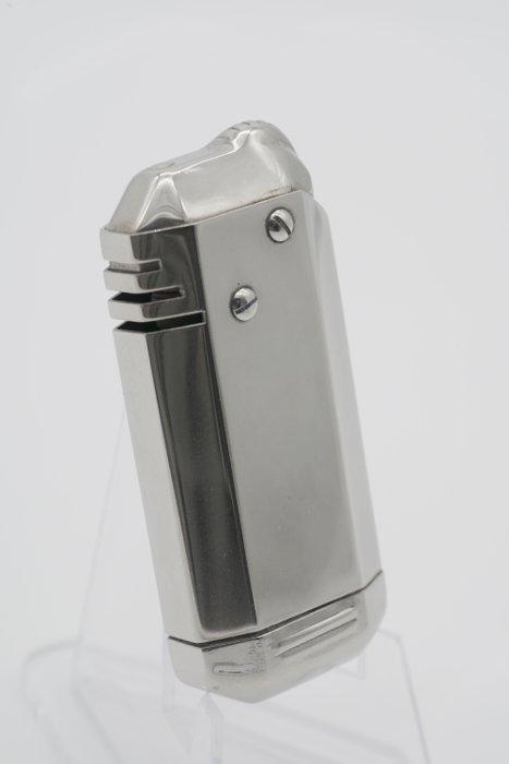 MK - Vintage MK Japan Petrol Lighter – Art Deco Style - *, Verzamelen, Rookartikelen, Aanstekers en Luciferdoosjes