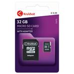 Kruidvat 32GB Micro SD-kaart, Computers en Software, USB Sticks, Verzenden, Nieuw, Kruidvat