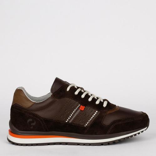 -59% Q1905  Q1905 Sneaker heerlen donker/oranje  maat 42, Kleding | Heren, Schoenen, Bruin, Nieuw, Verzenden