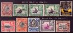 Kenya, Oeganda en Tanganyika 1935/1937 - voorraadset -, Gestempeld