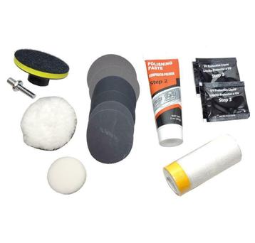Complete Koplamp polijst poets herstel set kit vergeelde ver beschikbaar voor biedingen