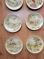 Gien - Bord (12) - Lot de 12 assiettes murales anciennes, Antiek en Kunst