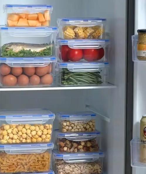 Koelkast opbergdoos met deksel – luchtdicht & magnetron, Huis en Inrichting, Keuken | Keukenelementen, Nieuw, Verzenden