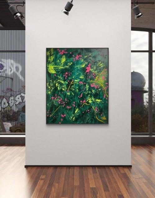 maZe - THROUGH THE GRASS - XL, Antiek en Kunst, Kunst | Schilderijen | Modern