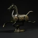 Het vliegende paard van Gansu 27 cm - Brons - China - Eind, Antiek en Kunst