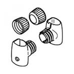 Thule G2 Elite Oval T-stuk links en rechts 1500602631, Auto diversen, Fietsendragers, Ophalen of Verzenden, Nieuw