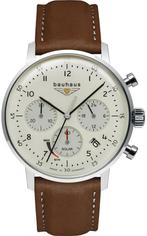 Bauhaus 2086-5 Dessau solar chronograaf horloge, Overige merken, Staal, Verzenden, Polshorloge