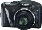 Canon PowerShot SX130 IS Digitale Compact Camera - Zwart (In, Verzenden, Zo goed als nieuw