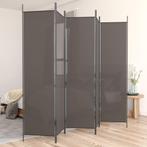 vidaXL Kamerscherm met 5 panelen 250x200 cm stof, Huis en Inrichting, Woonaccessoires | Kamerschermen, Verzenden, Nieuw