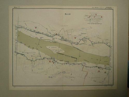 Nederland - Loenen / Ewijk / beuningen; Rijkswaterstaat - De, Boeken, Atlassen en Landkaarten