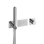Inbouwkraan Hotbath Gal Thermostaatkraan met 2 Pushbuttons, Ophalen of Verzenden, Nieuw, Chroom, Kraan