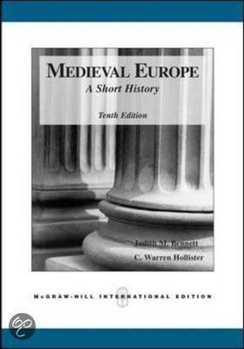 Medieval Europe 9780071244237 Joe W. Leedom, Boeken, Overige Boeken, Gelezen, Verzenden