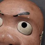 Noh masker - Modoki Mask – Ichimonji Kagura Mask - Edo, Antiek en Kunst