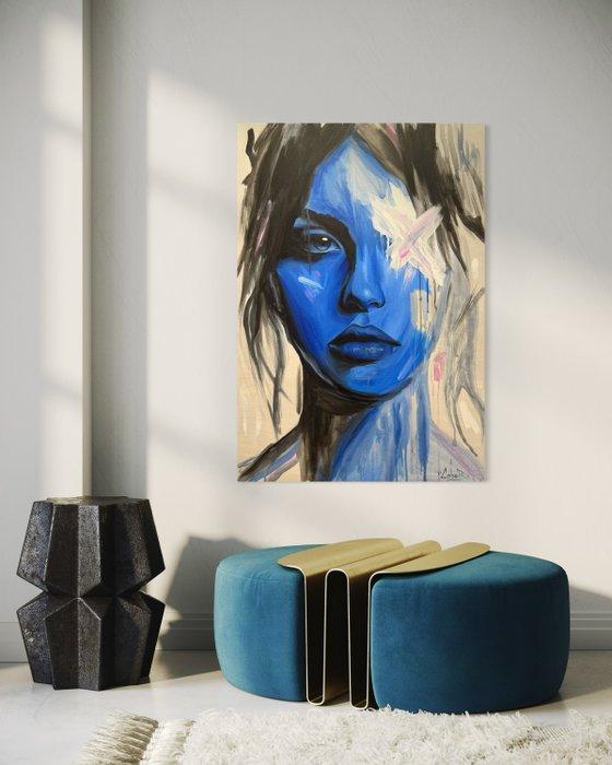 COBER - Anfítrite - XL, Antiek en Kunst, Kunst | Schilderijen | Modern