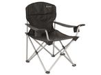 Outwell Catamarca XL Campingstoel - Zwart/zilver, Caravans en Kamperen, Kampeeraccessoires, Verzenden, Nieuw