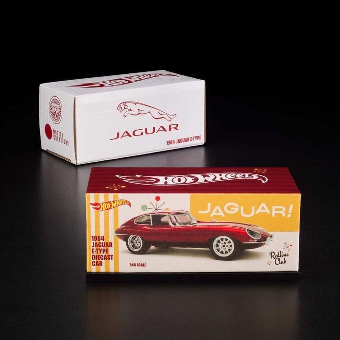 Hot Wheels 1:64 - Modelauto - Hot Wheels RLC 1964 Jaguar, Hobby en Vrije tijd, Modelauto's | 1:5 tot 1:12