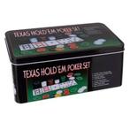 Malatec Alles-in-één Texas Poker Set - 200 Chips en Meer, Ophalen of Verzenden, Nieuw