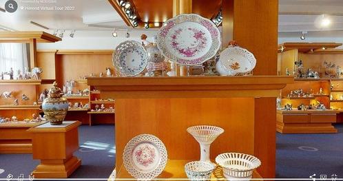 Herend - Kom - Herend Wall Plate – Largest Size – “Indian, Antiek en Kunst, Antiek | Glas en Kristal