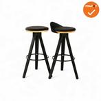 Barkruk BW - Zwart kunstleer, Vergader- of Presentatieruimte, Ophalen of Verzenden, Nieuw zonder verpakking, Stoel