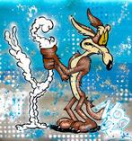 Moabit - Wile E. Coyote and the Road Runner X Close Call, Antiek en Kunst, Kunst | Schilderijen | Modern