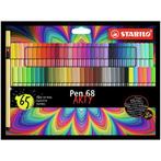 Viltstift STABILO Pen 68 Arty medium assorti set à 65 stuks, Ophalen of Verzenden, Nieuw