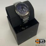 Armani Exchange AX1731 Heren Horloge Antraciet met Blauw..., Nieuw, Ophalen of Verzenden