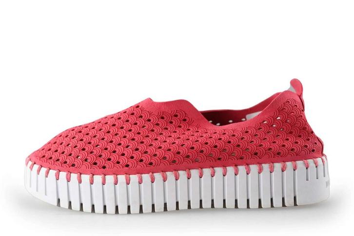 Ilse Jacobsen instappers in maat 40 Roze | 10% korting, Kleding | Dames, Schoenen, Overige kleuren, Zo goed als nieuw, Instappers