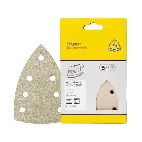 Schuurpapier Klittenband 98X148mm 5 stuks, Doe-het-zelf en Verbouw, Verf, Beits en Lak, Nieuw, Ophalen of Verzenden