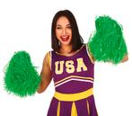 Pom-Pom Groen 80cm 2st, Hobby en Vrije tijd, Verzenden, Nieuw