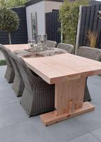 tijdelijk €695,- douglas kloostertafel voor buiten 295x97x76, Nieuw, Rechthoekig, Hout