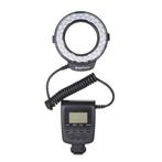 HD-130 Macro LED Ring Flitser LCD-Scherm 3000-15000K (Nieuw), Verzenden, Zo goed als nieuw