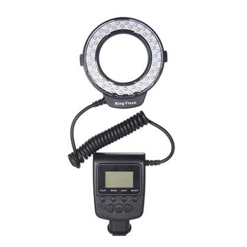 HD-130 Macro LED Ring Flitser LCD-Scherm 3000-15000K (Nieuw) beschikbaar voor biedingen