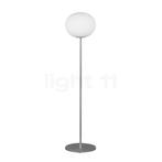 Flos Glo-Ball Vloerlamp, aluminiumgrijs - ø¸45 cm - 185 cm, Huis en Inrichting, Lampen | Vloerlampen, Nieuw, Verzenden