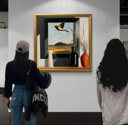 Le Yack (1972) - Fait main ! - œuvre unique - Escape Beyond, Antiek en Kunst, Kunst | Schilderijen | Modern