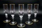 Baccarat - Champagneglas (5) - MANON Goud - 24 kt goud -