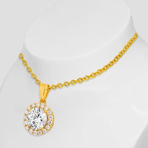 Zonder Minimumprijs - Halsketting - 14 karaat Geel goud, IGI, Sieraden, Tassen en Uiterlijk, Kettingen