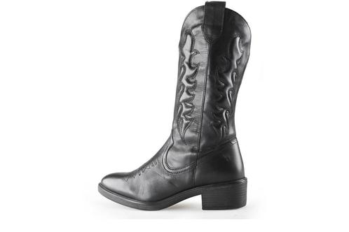 Nelson Cowboy laarzen in maat 41 Zwart | 10% extra korting, Kleding | Dames, Schoenen, Zwart, Zo goed als nieuw, Verzenden