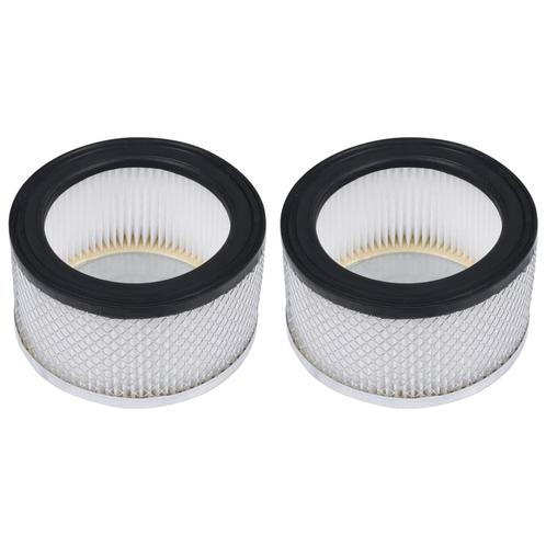 vidaXL HEPA-filters 2 st voor asstofzuigers wasbaar, Witgoed en Apparatuur, Stofzuigers, Nieuw, Verzenden