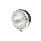 Koplamp rond 130mm Maxi zwart met chroom GUIA, Fietsen en Brommers, Ophalen of Verzenden, Nieuw