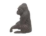Een bronzen beeld van een gorilla, 20e eeuw, Antiek en Kunst, Antiek | Koper en Brons