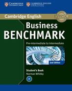 Business Benchmark Pre intermediate to Interme 9781107697812, Zo goed als nieuw
