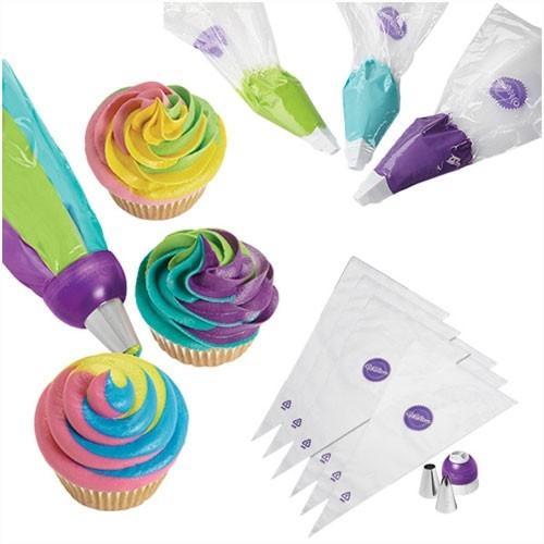 Wilton Trio Spuitmondjesset set/9, Hobby en Vrije tijd, Taarten en Cupcakes maken, Nieuw, Verzenden