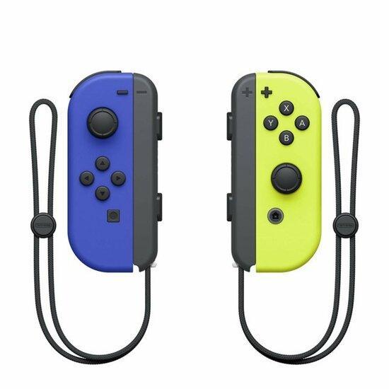 Nintendo Switch Joy-Con Controllers - Blauw/Geel, Spelcomputers en Games, Spelcomputers | Overige, Zo goed als nieuw, Ophalen of Verzenden