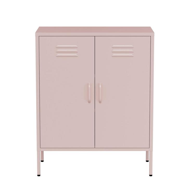 Dressoir | Lockerkast | Opbergkast | 80x40x100cm | Roze, Huis en Inrichting, Kasten | Dressoirs, Nieuw, Verzenden