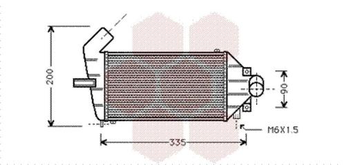 INTERCOOLER VOOR OPEL ASTRA G 1998-2004 09119480, Auto-onderdelen, Airco en Verwarming, Nieuw, Ophalen of Verzenden