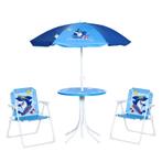 4-delige Kindermeubelset Tuin Tuintafel 2 Klapstoelen Paraso, Kinderen en Baby's, Kinderkamer | Tafels en Stoelen, Nieuw, Verzenden